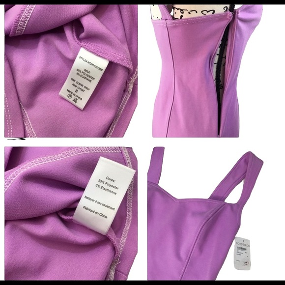 ASTR the Label - Stereotype Lilac Sleeveless Bodycon Stretch Fitted Mini Dress - Picture 9 of 13